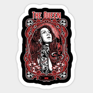 The Queen Sticker